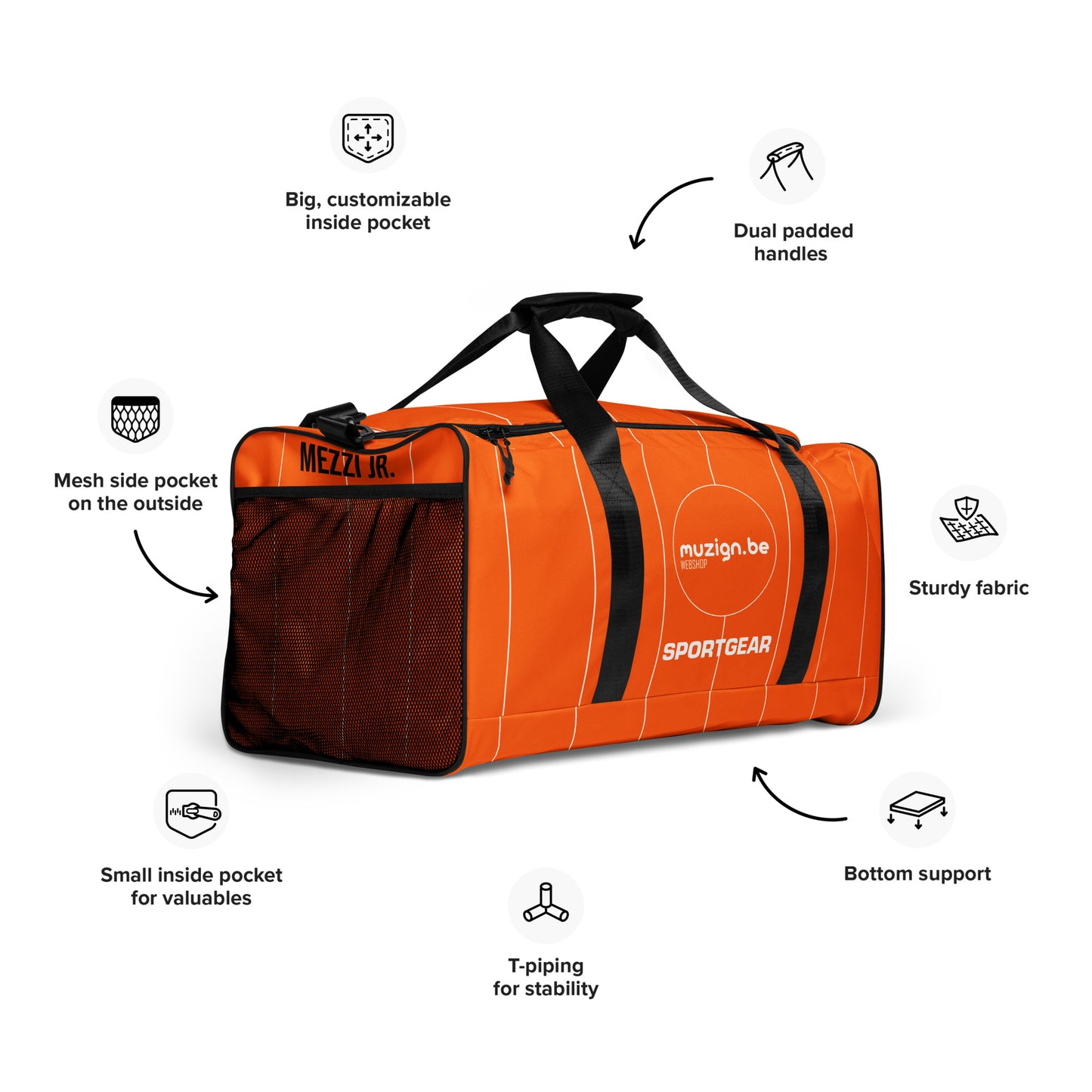 Muzign sportgear Duffle bag