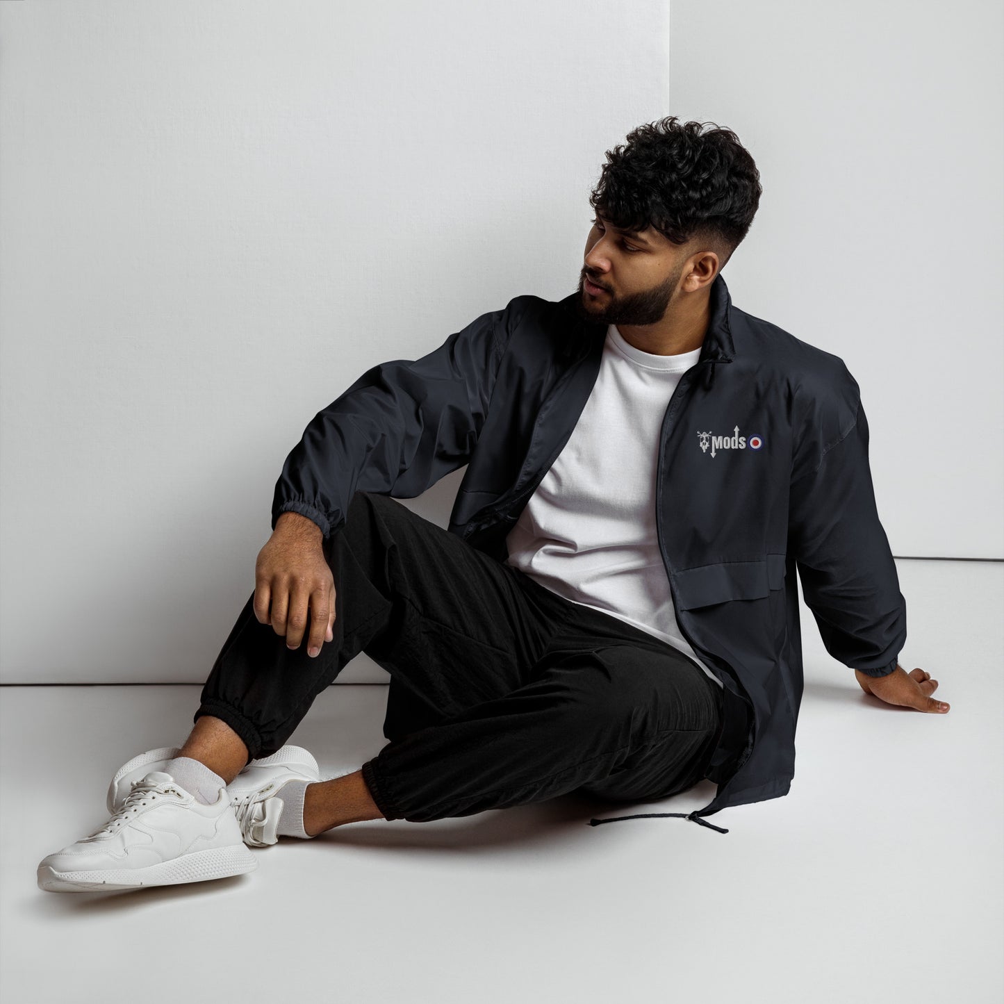 Mods Scooter Logo Unisex windbreaker