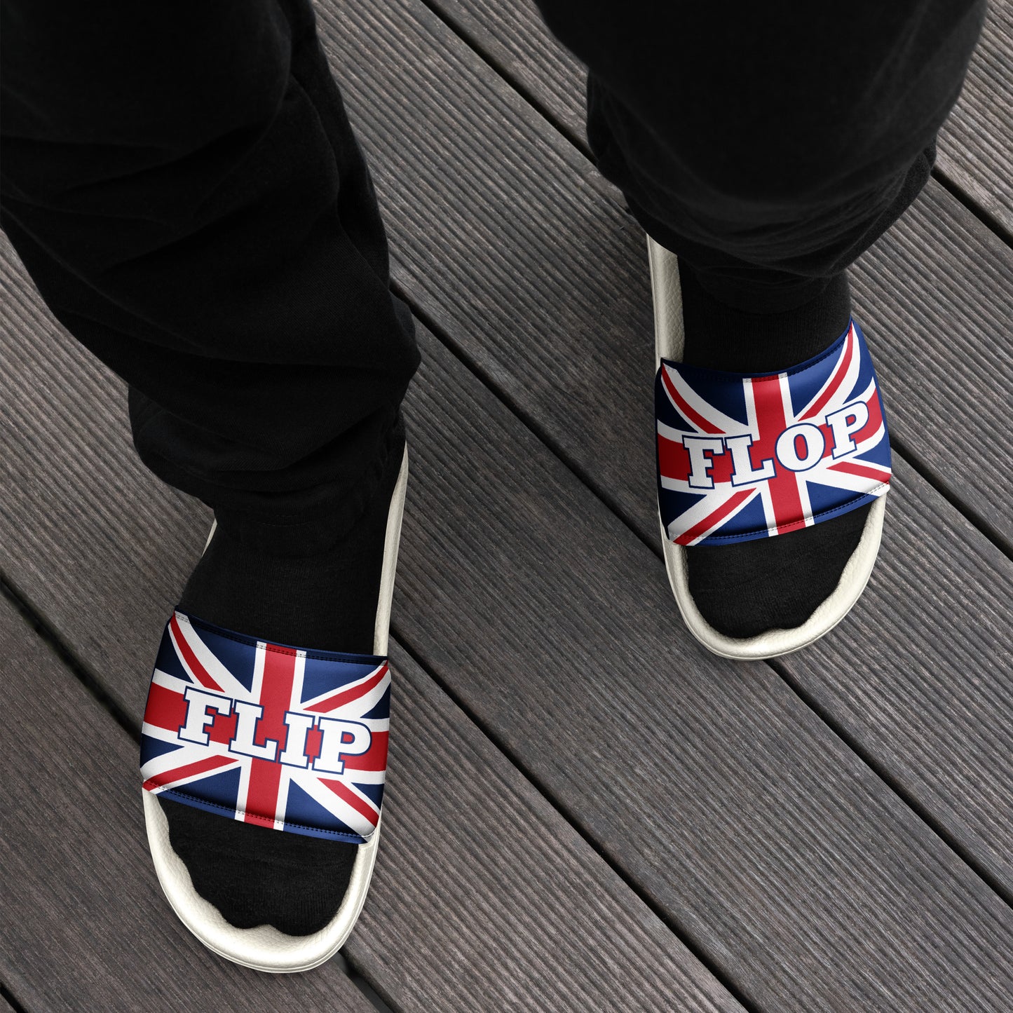 union jack flip flop Men’s slides