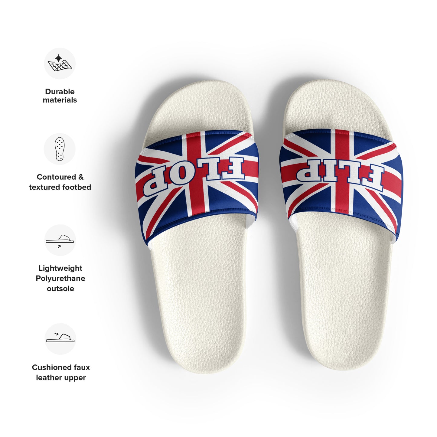 union jack flip flop Men’s slides