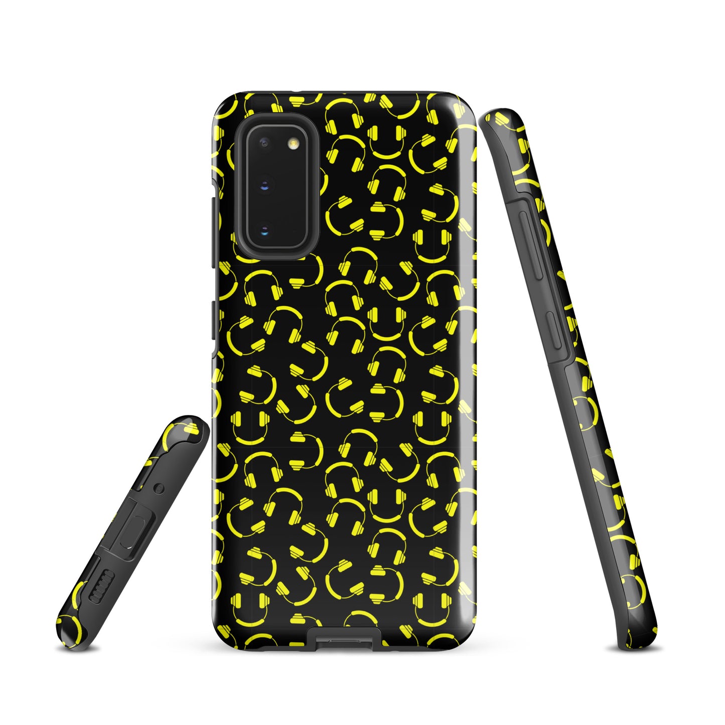 smiley dj headset Tough case for Samsung®