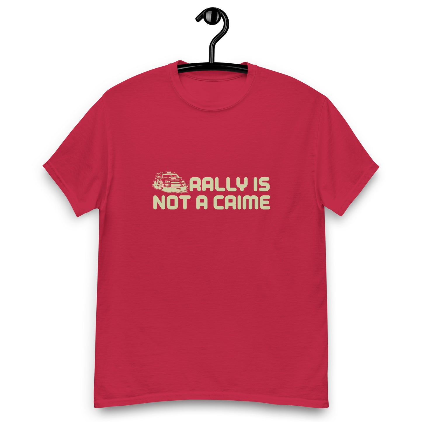 Rally is not a crime Unisex classic tee