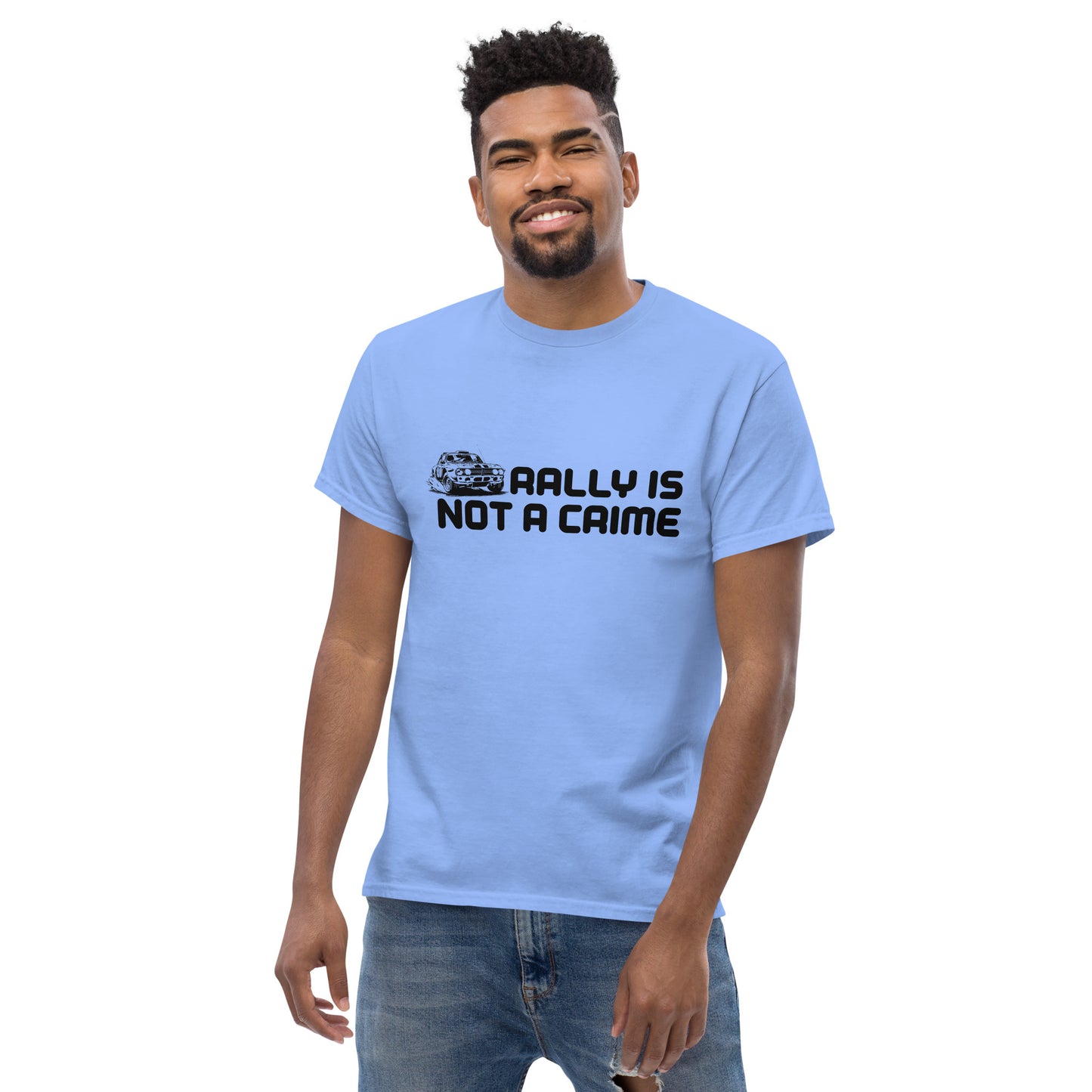 Rally is not a crime Unisex classic tee