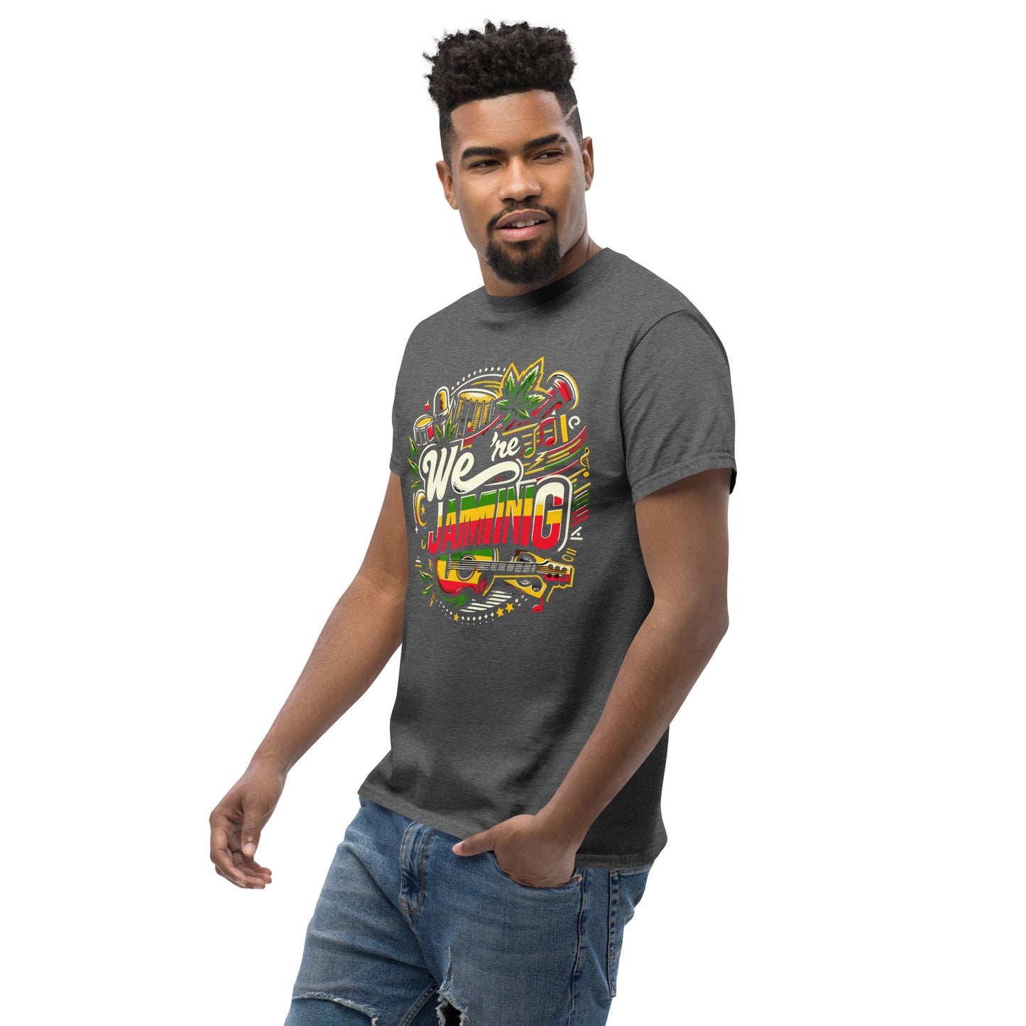 we're jamming reggae Unisex classic tee