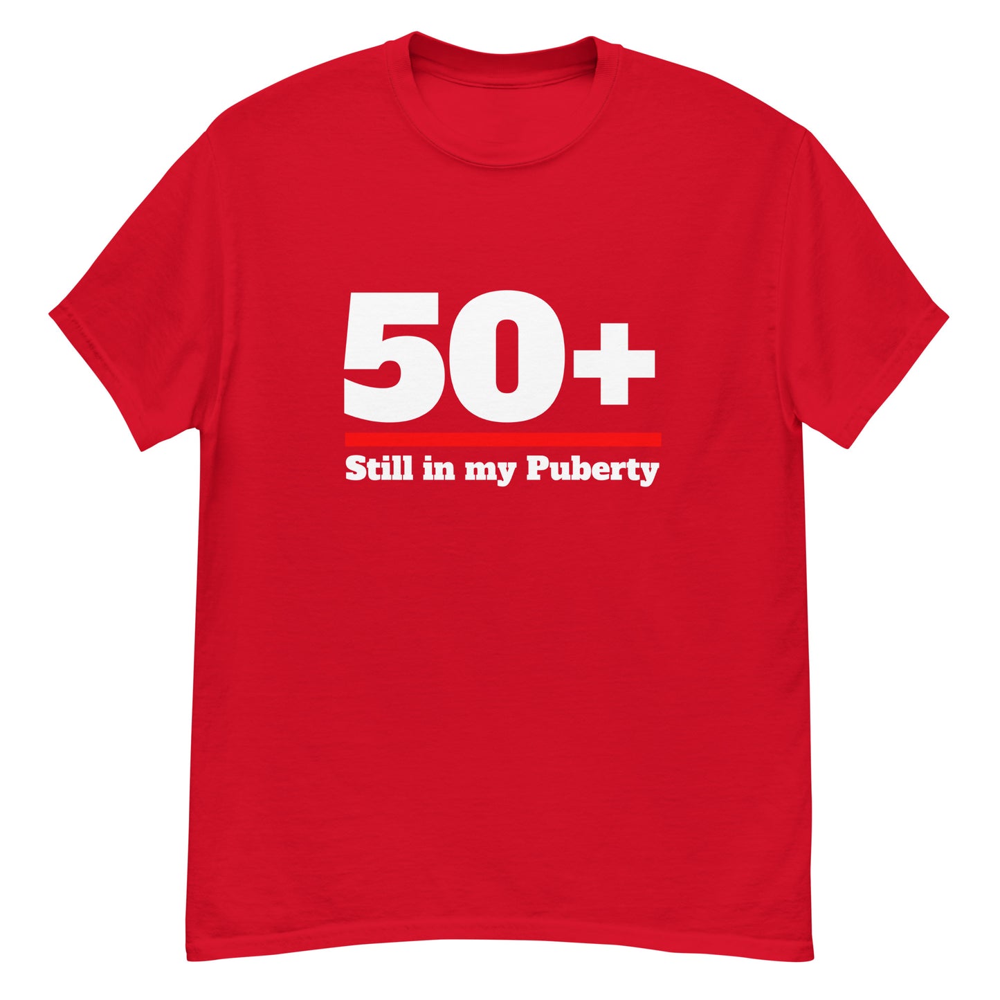50+ Puberty Unisex classic tee
