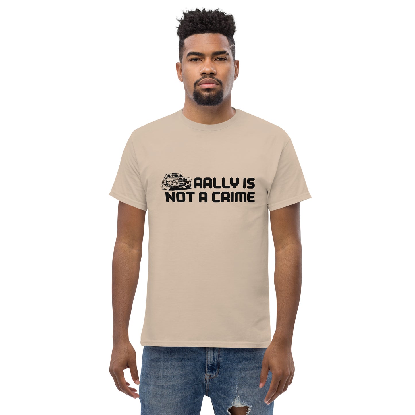 Rally is not a crime Unisex classic tee