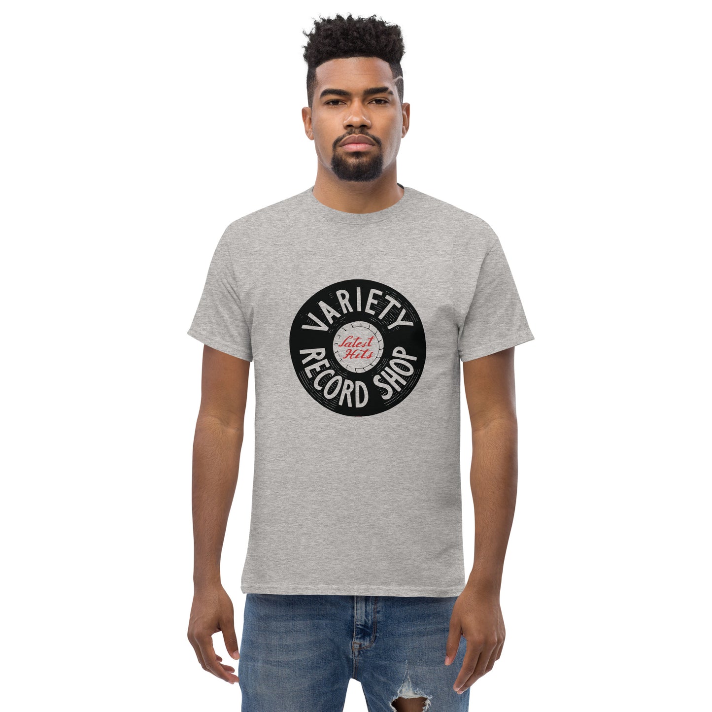 Old school variety records Unisex classic tee