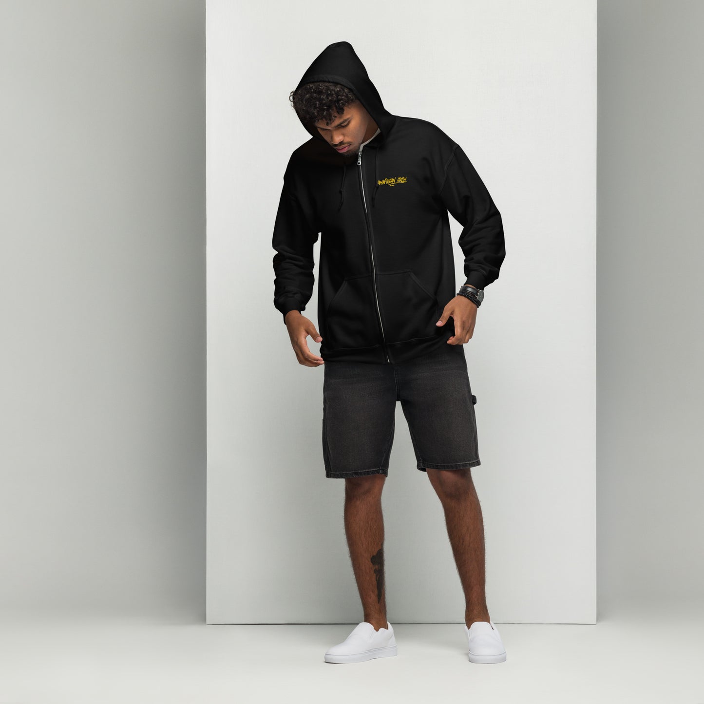 Jamafrican crew Unisex heavy blend zip hoodie