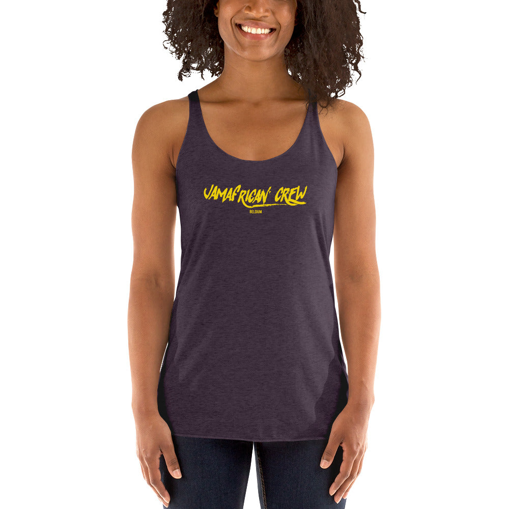 Jamafrican crew Women's Racerback Tank