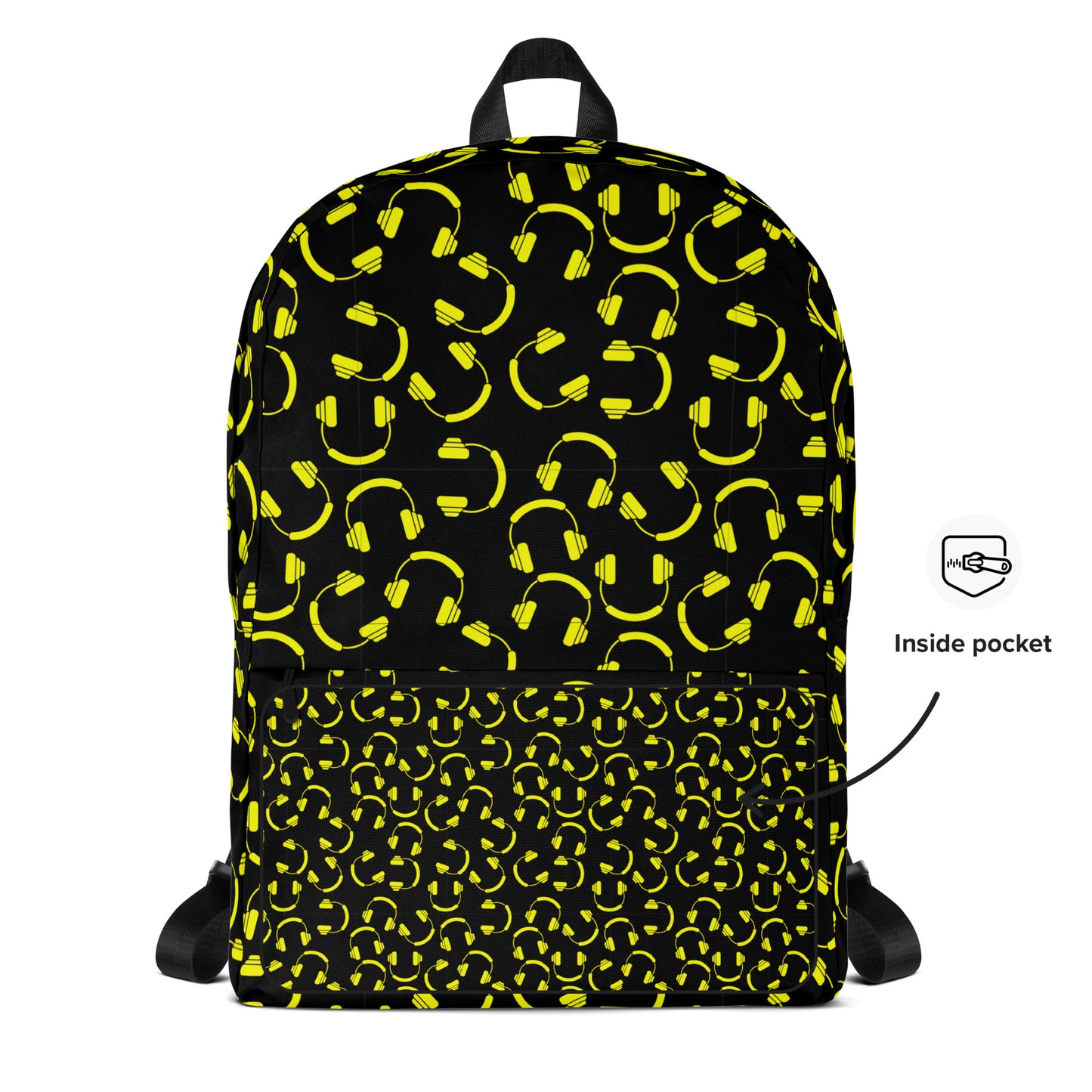 smiley dj headset Backpack