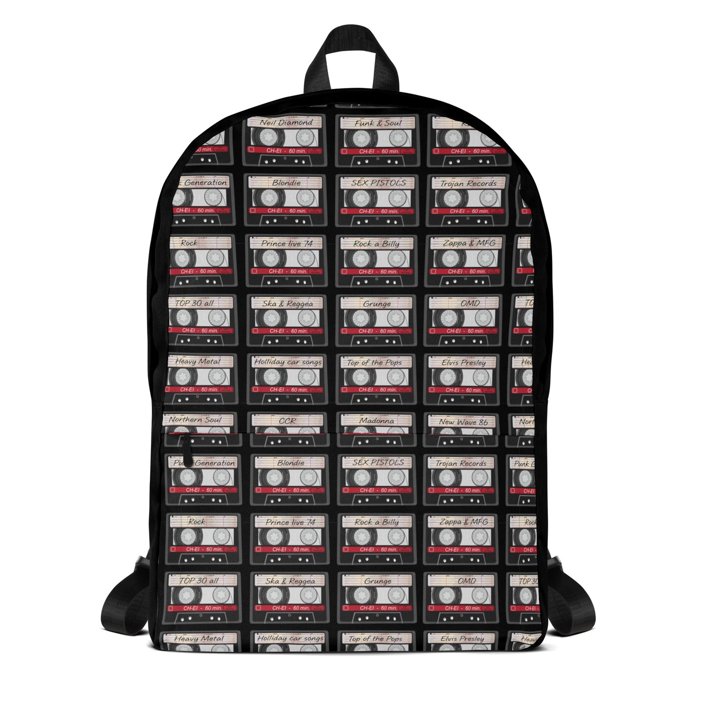 Music Cassette Backpack