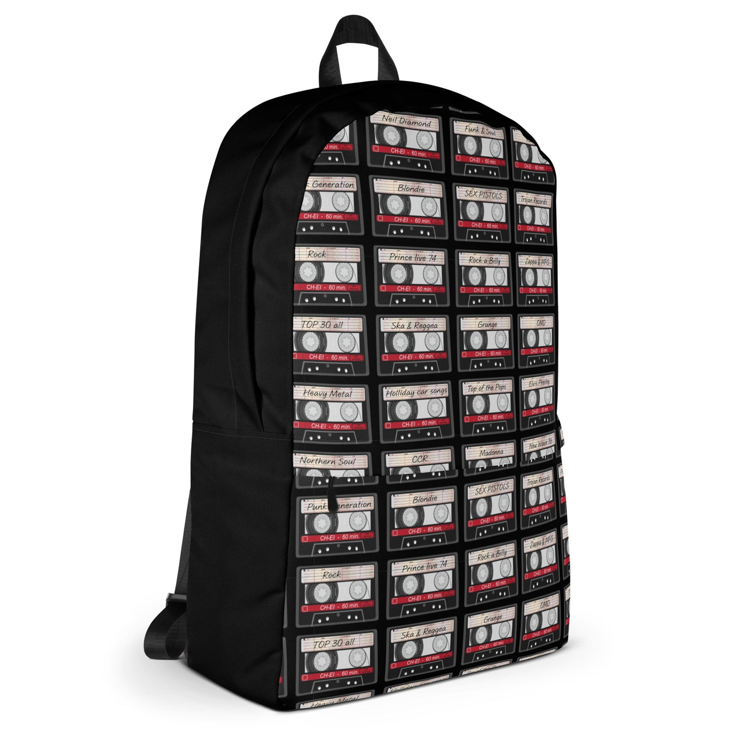 Music Cassette Backpack