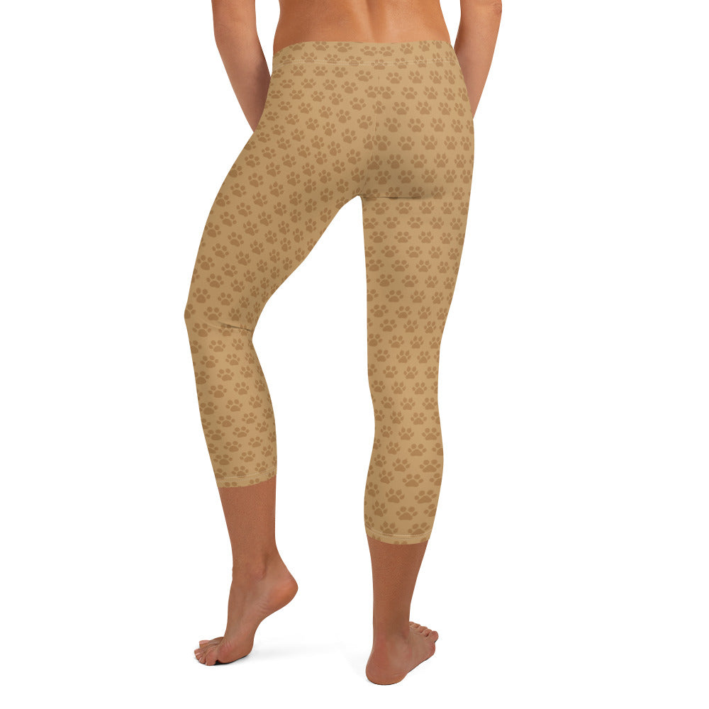 Pet Pawns Capri Leggings