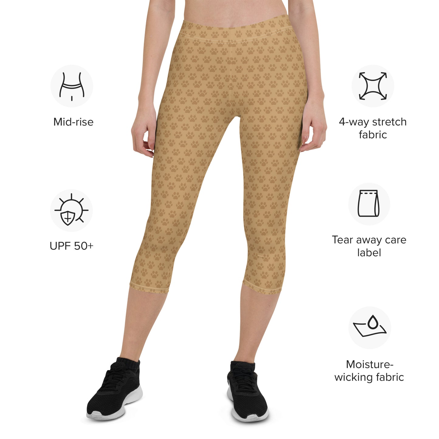 Pet Pawns Capri Leggings