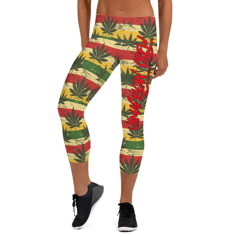 jamafrican crew Capri Leggings