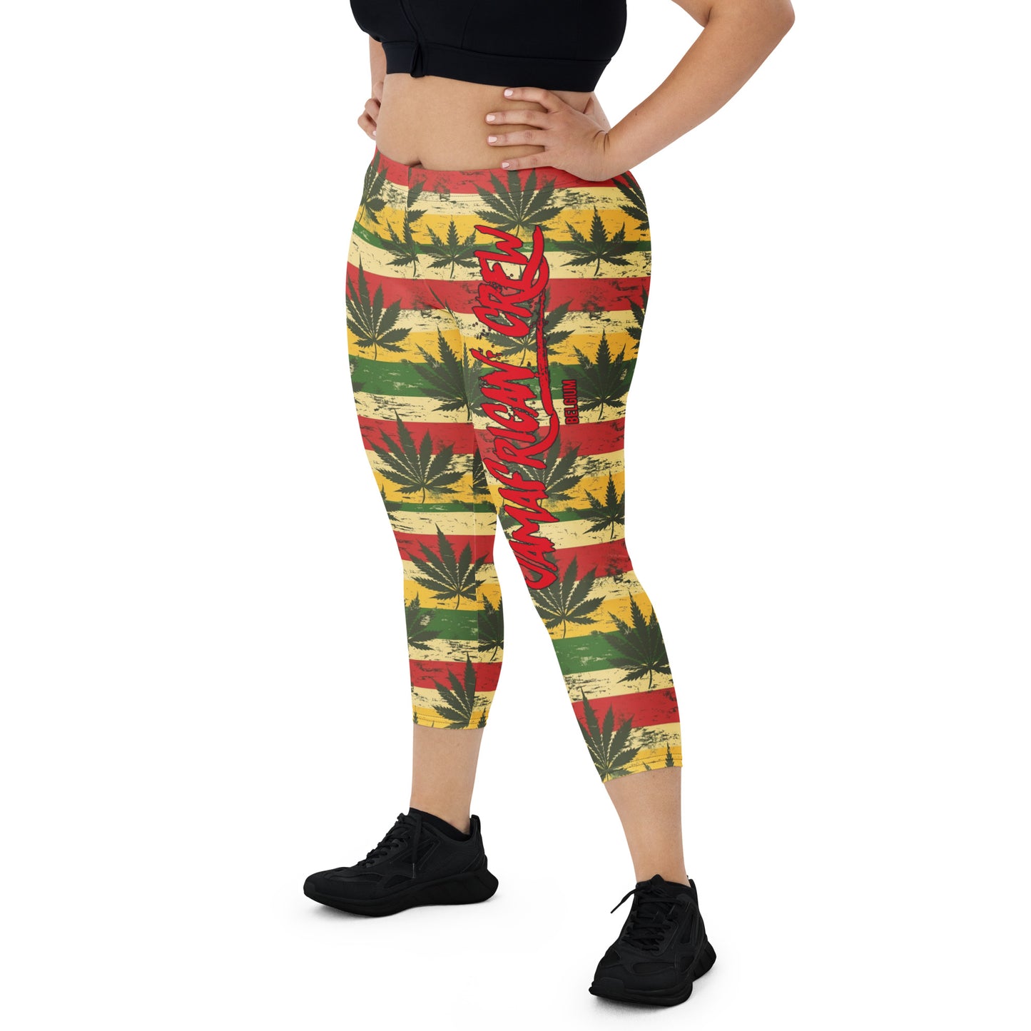 jamafrican crew Capri Leggings