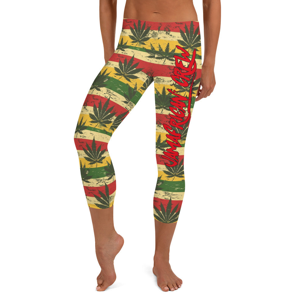 jamafrican crew Capri Leggings