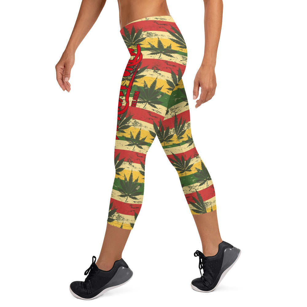 jamafrican crew Capri Leggings