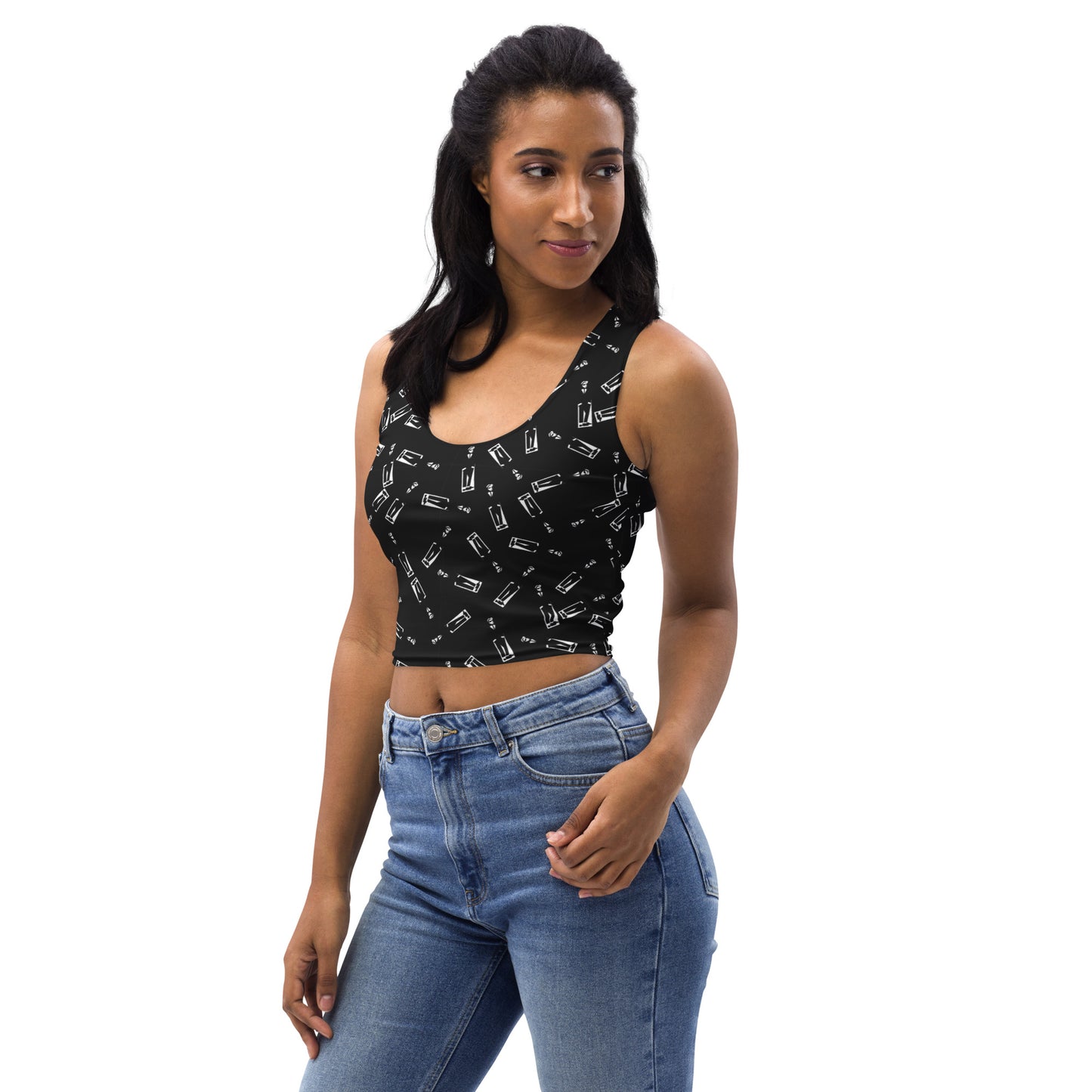 Ska icon Crop Top