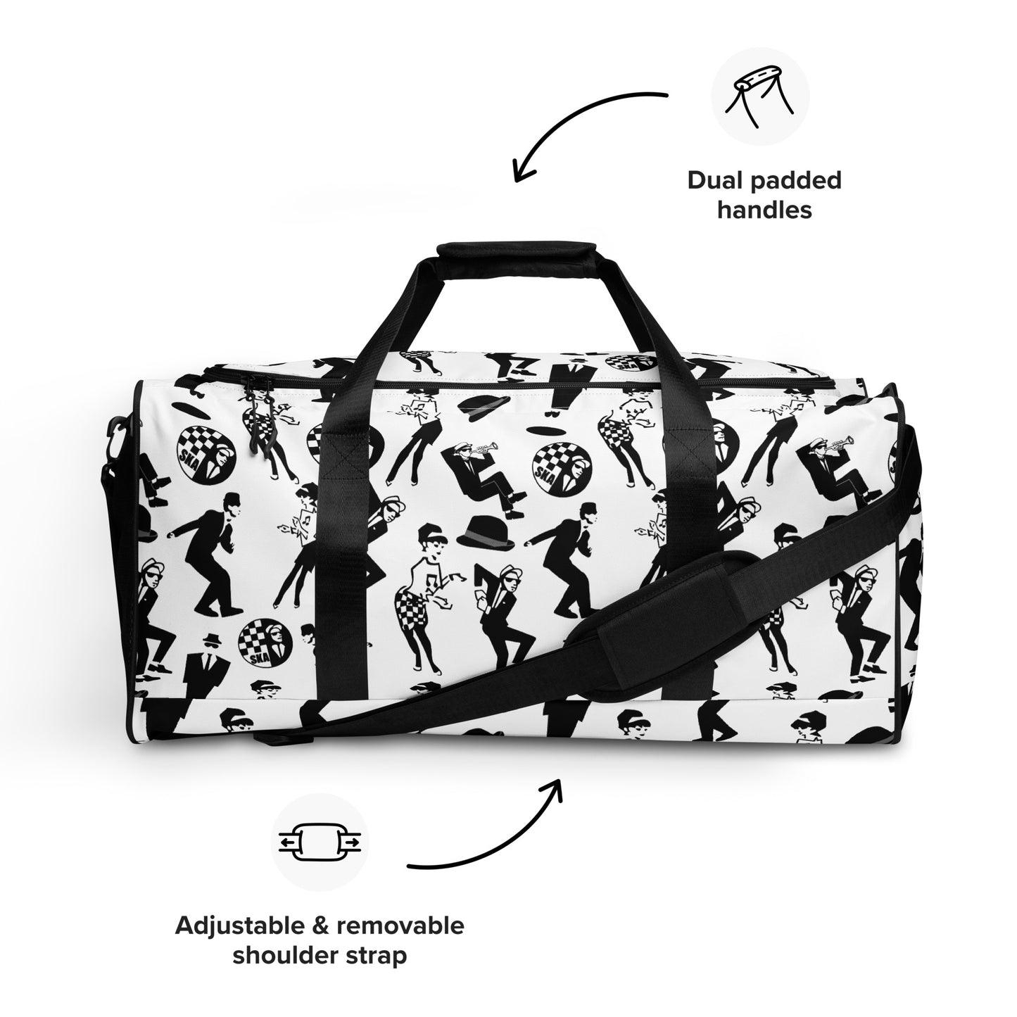 Ska 2 Tone Duffle bag