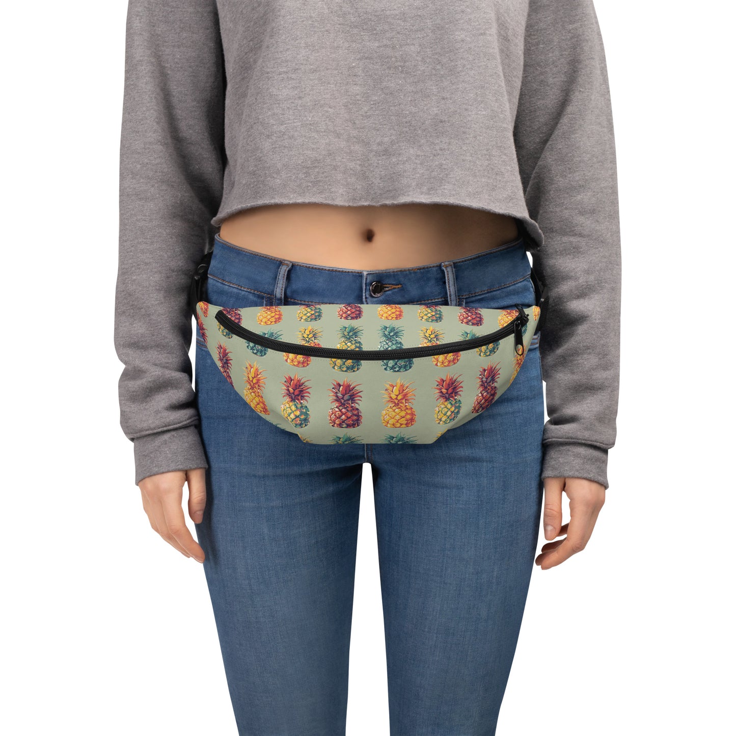 colored ananas Fanny Pack