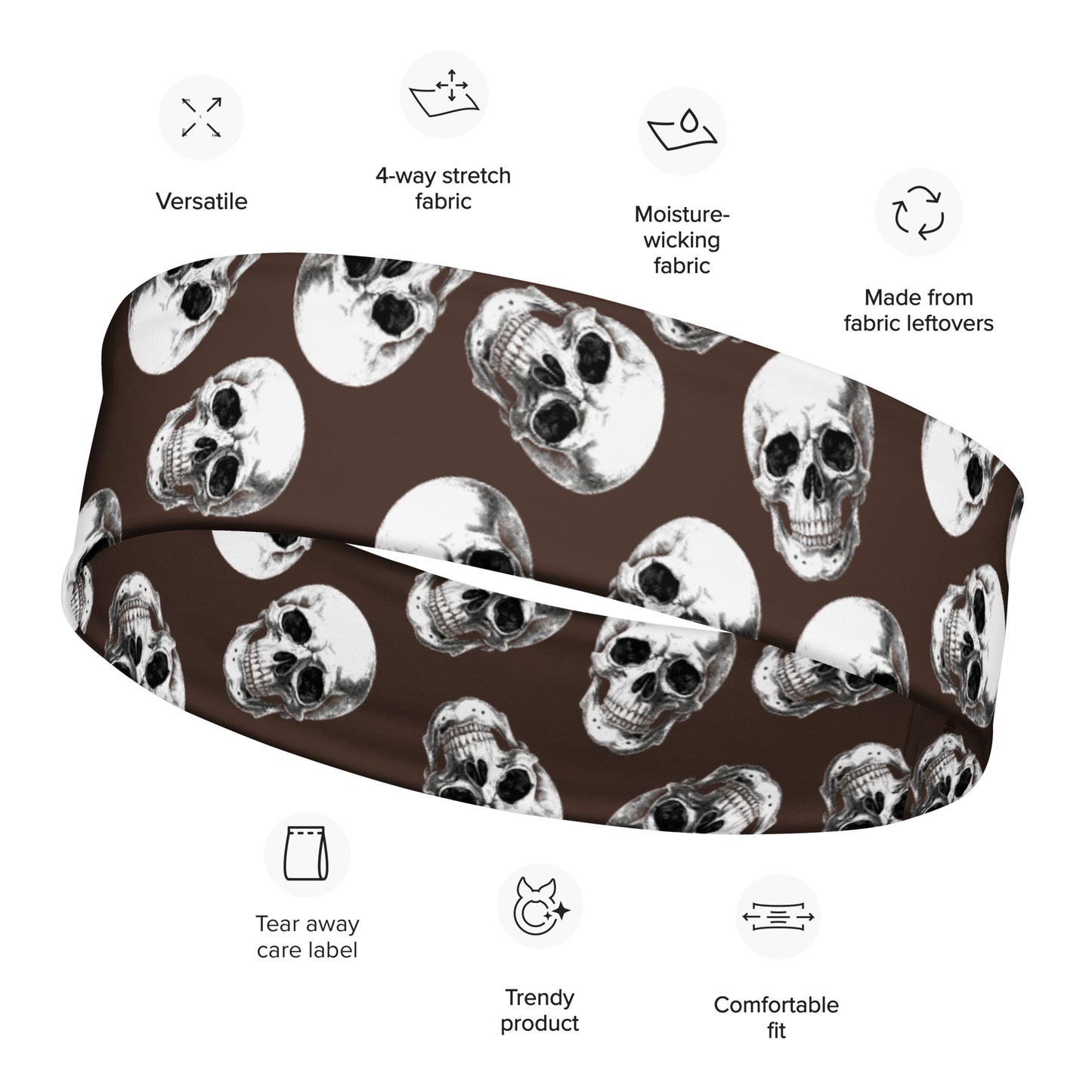 Rock Skull Headband