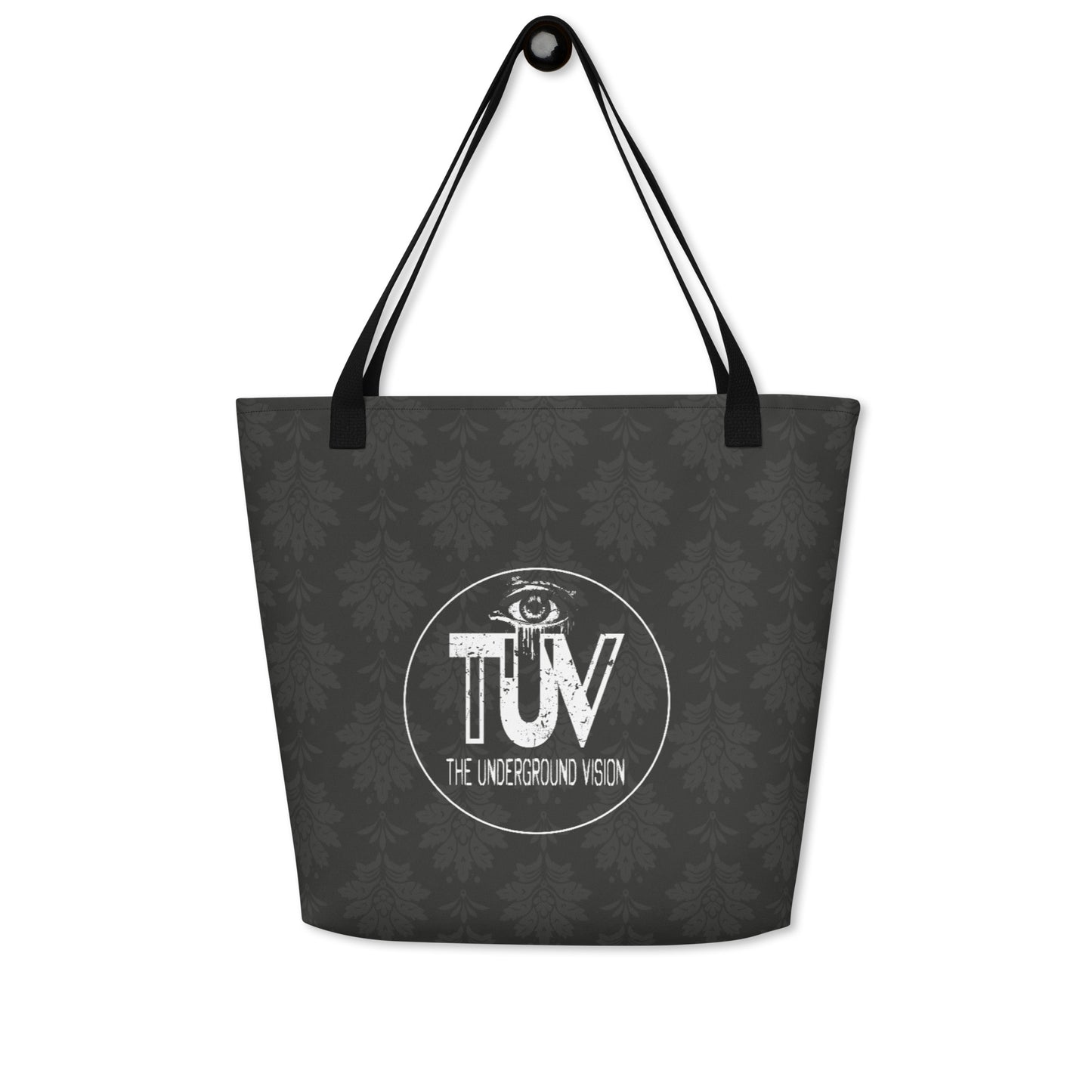 TUV the underground vision All-Over Print Large Tote Bag