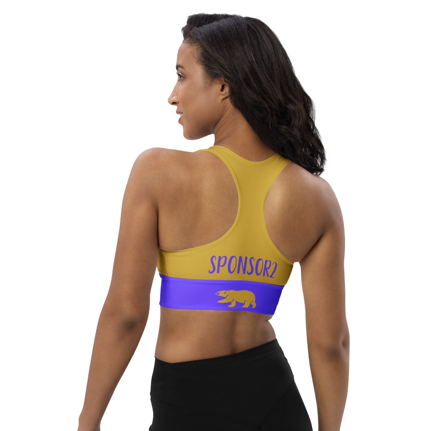 muzign sportgear Longline sports bra