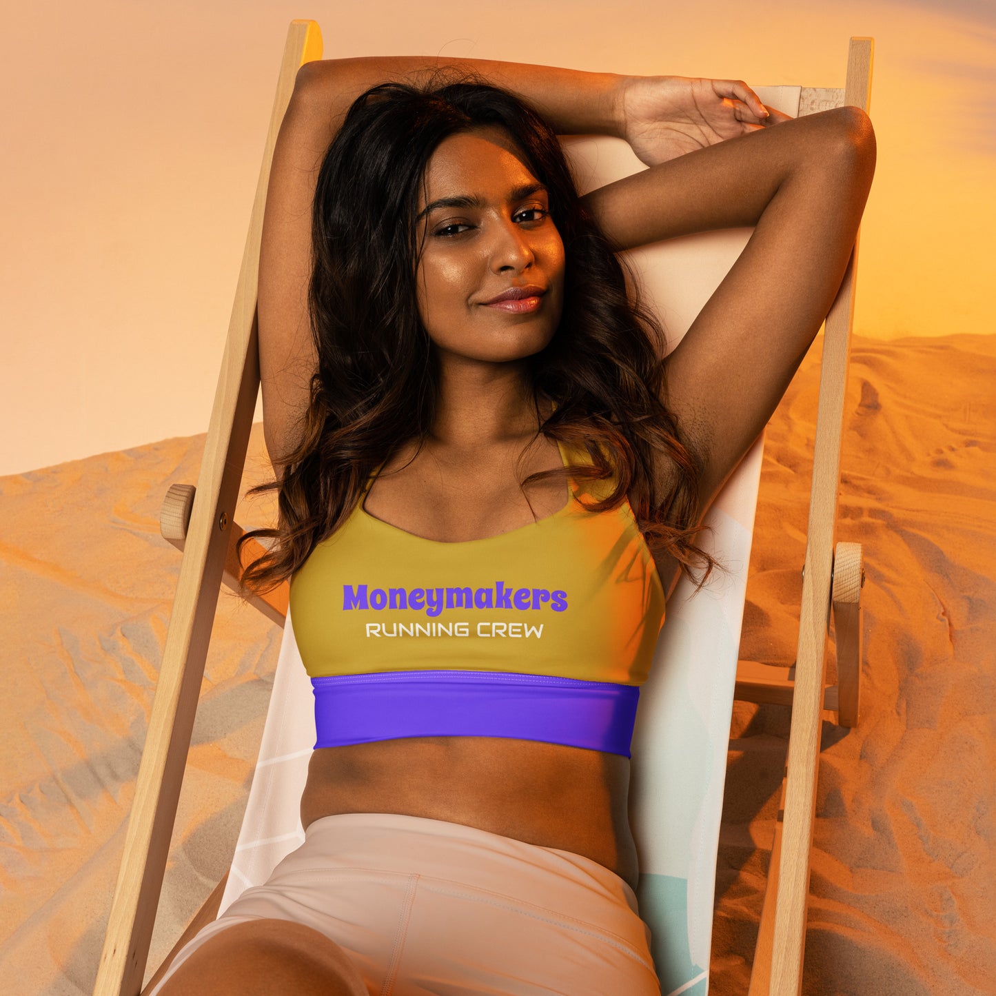 muzign sportgear Longline sports bra