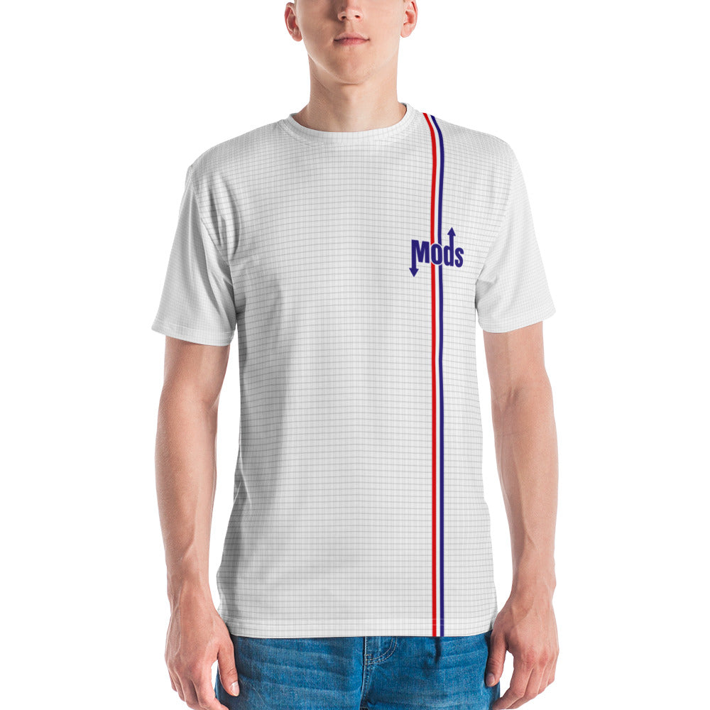 mods stripe Men's t-shirt