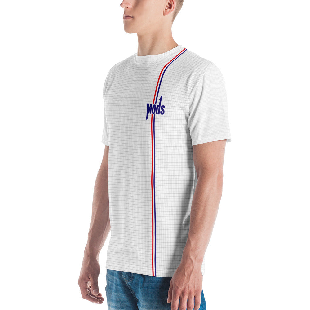 mods stripe Men's t-shirt