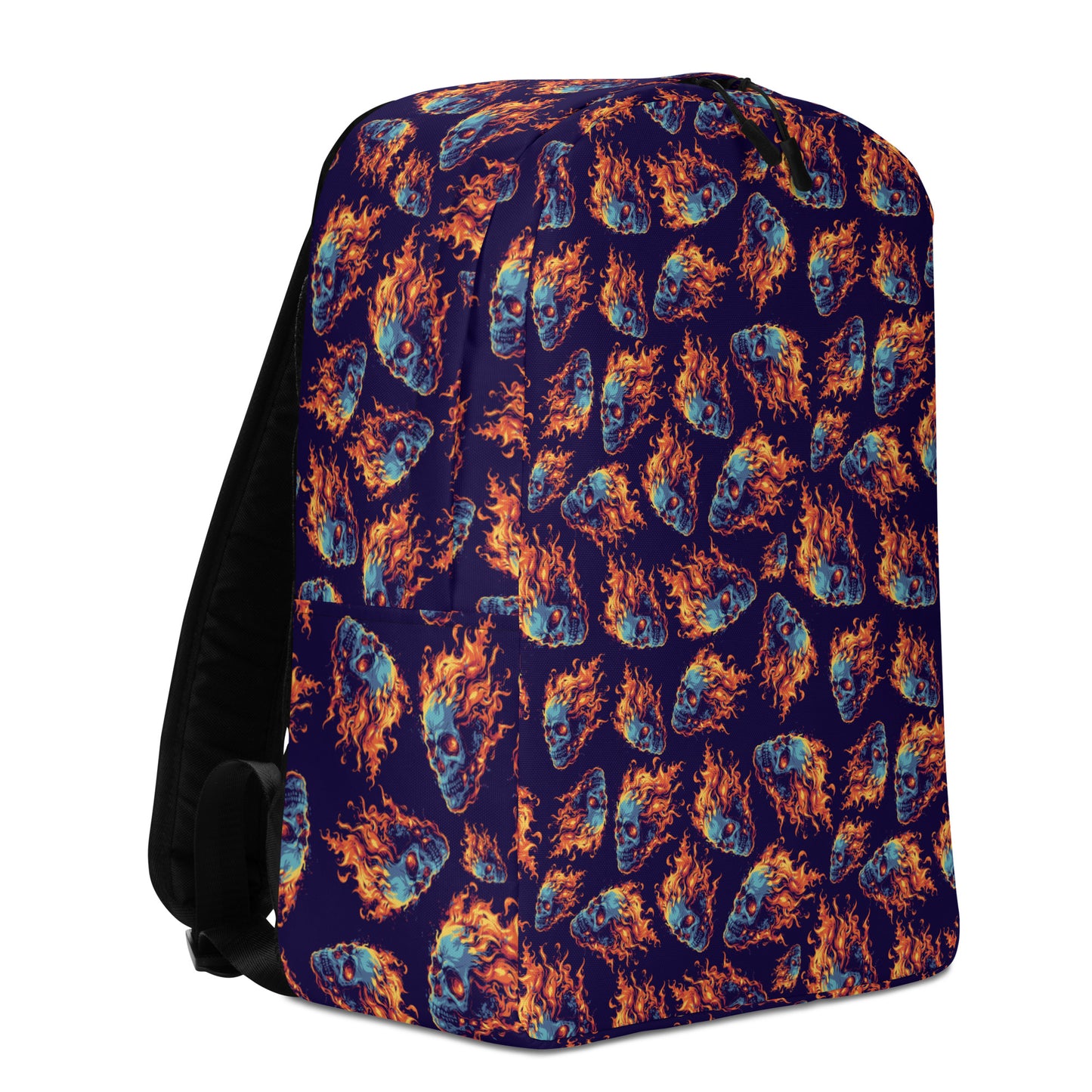 fire skulls Minimalist Backpack