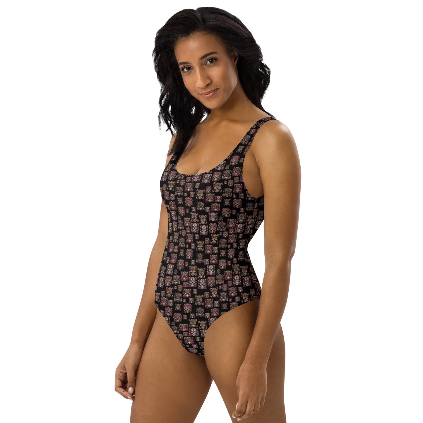 sugar skull One-Piece Swimsuit