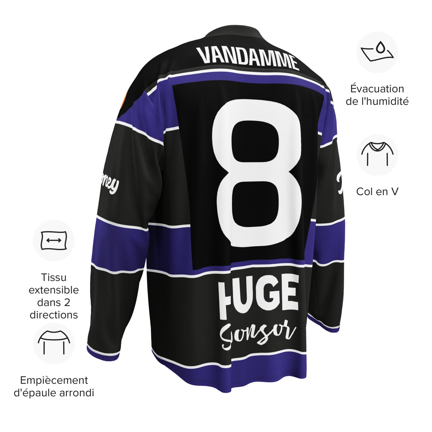 Muzign sportgear Recycled hockey fan jersey