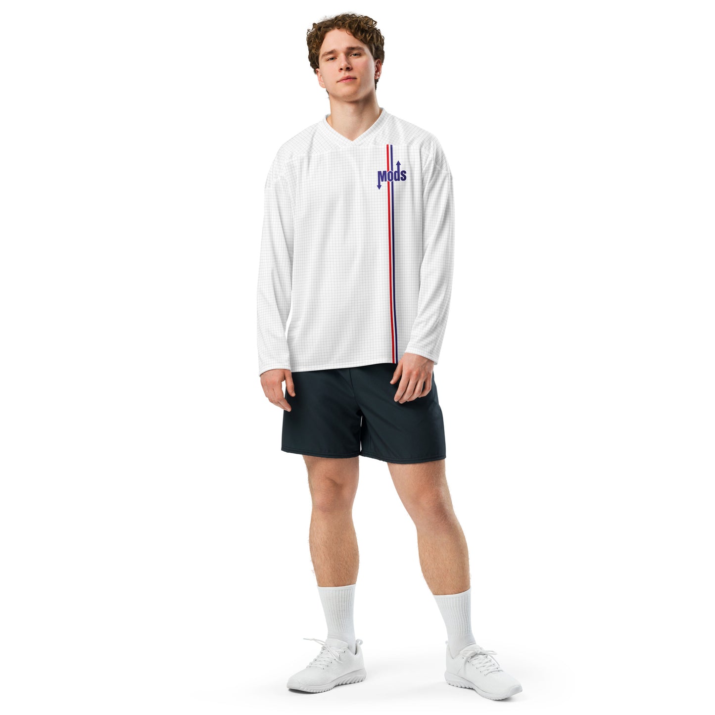 Mods stripe Recycled hockey fan jersey
