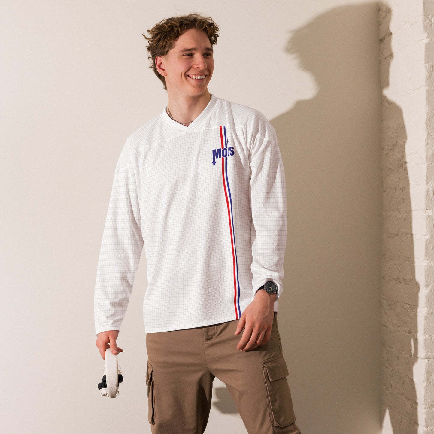 Mods stripe Recycled hockey fan jersey