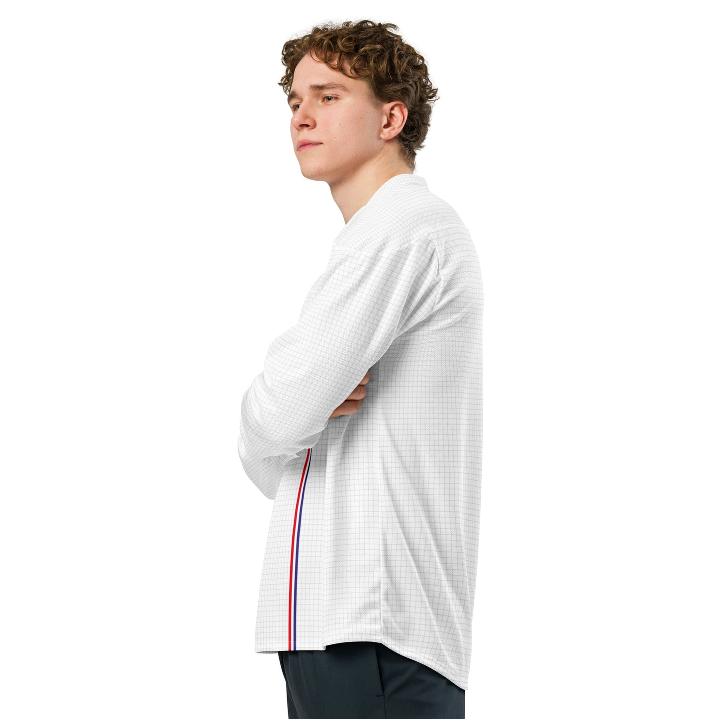 Mods stripe Recycled hockey fan jersey