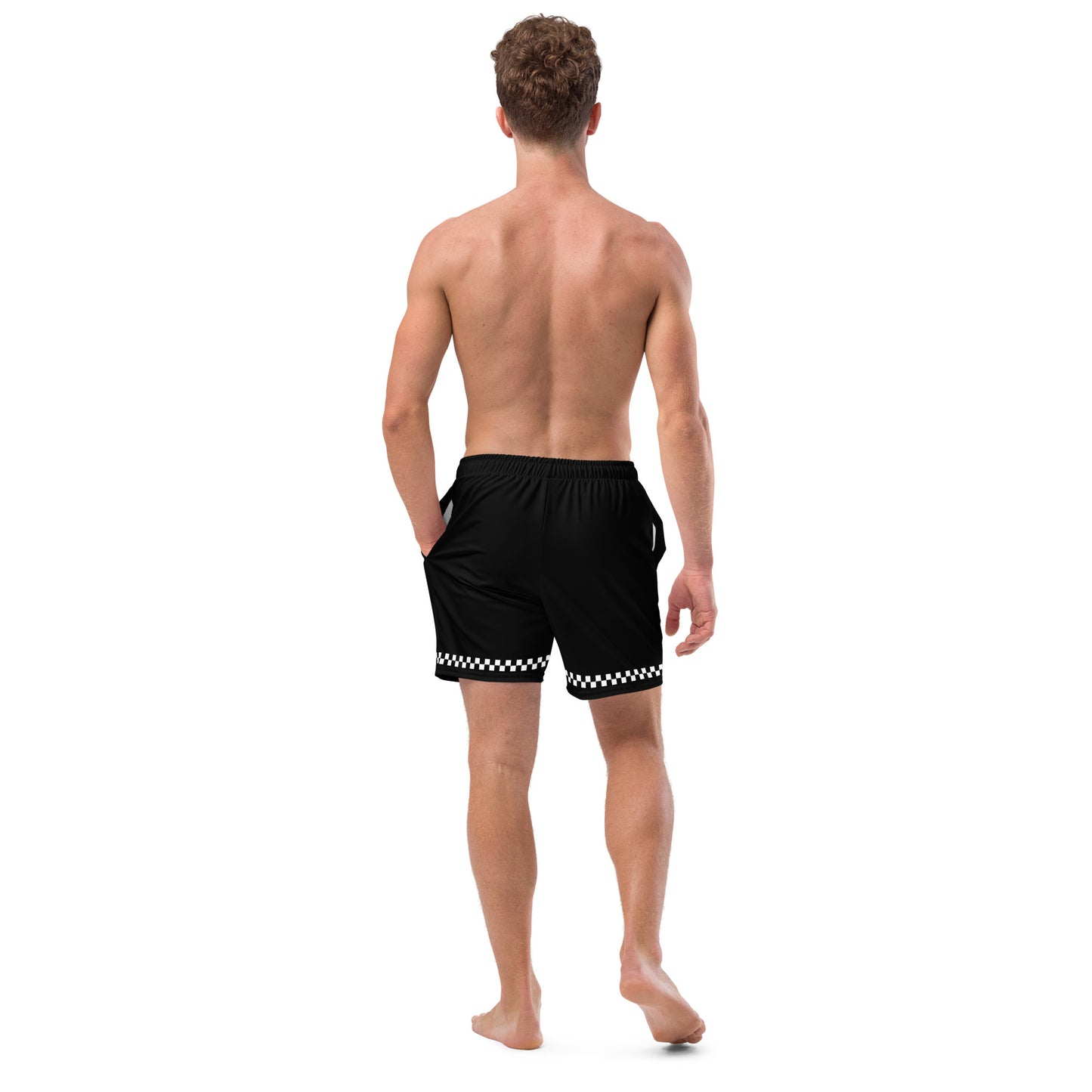 2 tone Ska Men's swim trunks