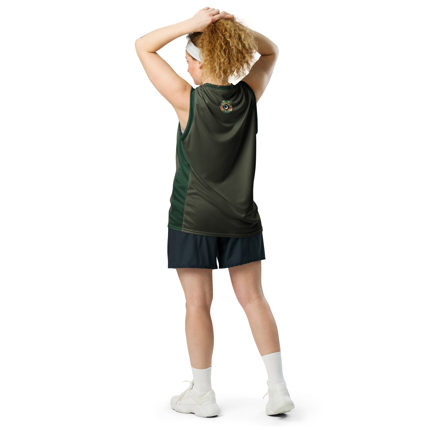 jamafrican crew Recycled unisex basketball jersey