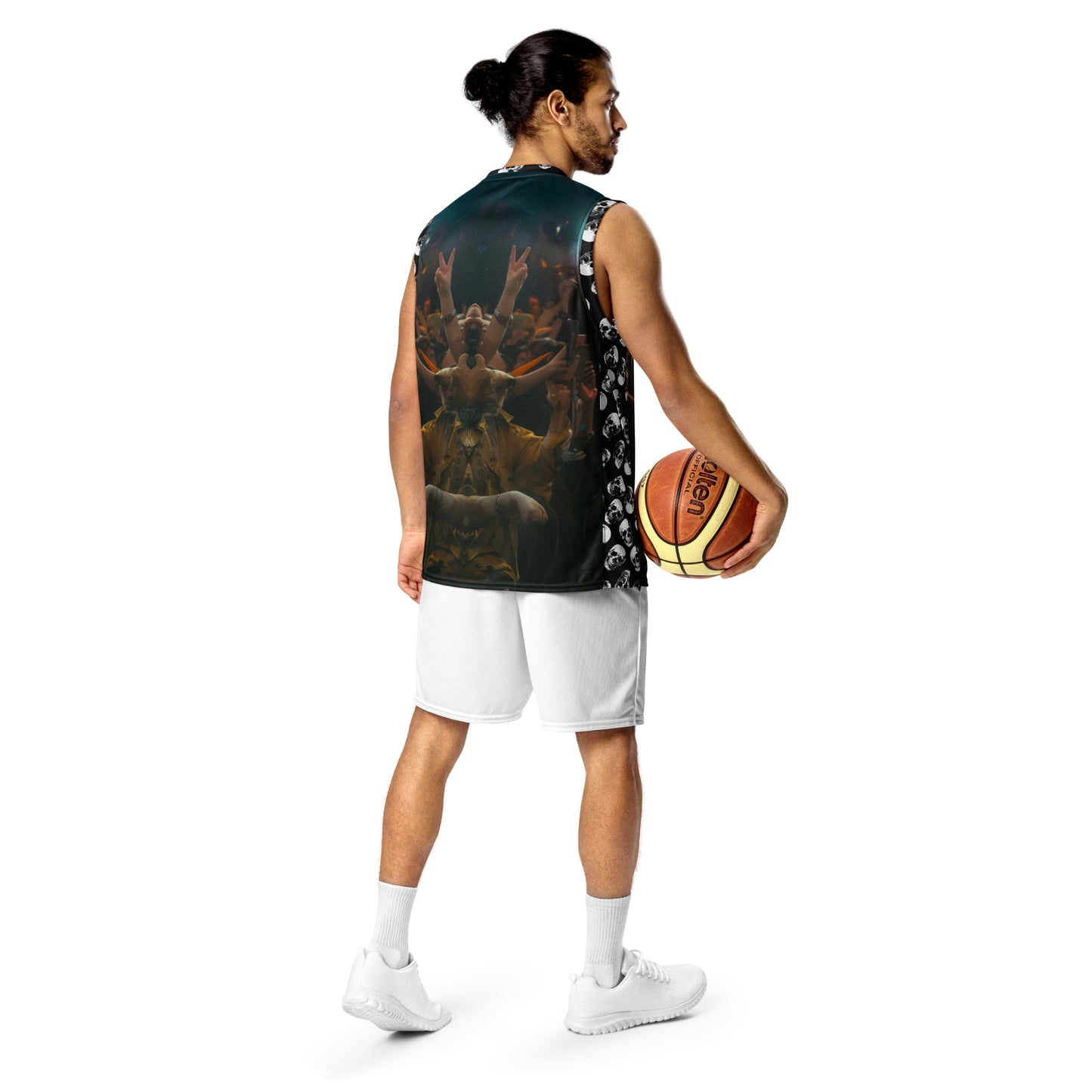 Hip Hop Madnes Recycled unisex basketball jersey