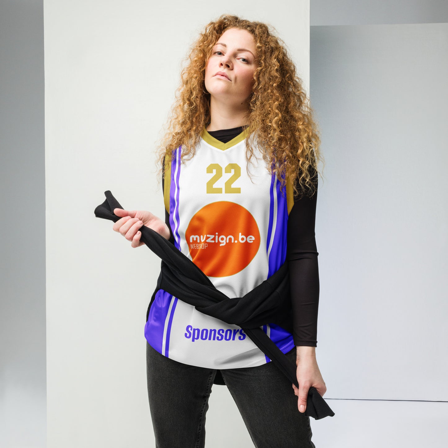 Muzign sportgear Recycled unisex basketball jersey