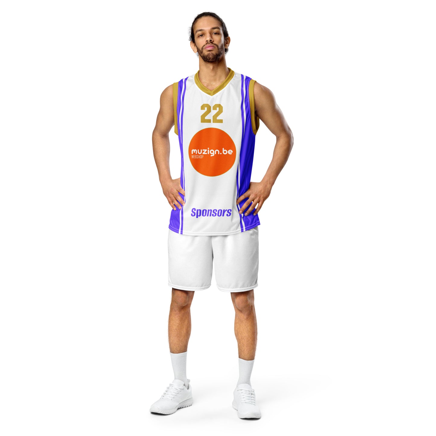 Muzign sportgear Recycled unisex basketball jersey