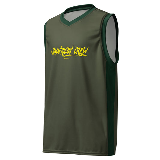 jamafrican crew Recycled unisex basketball jersey