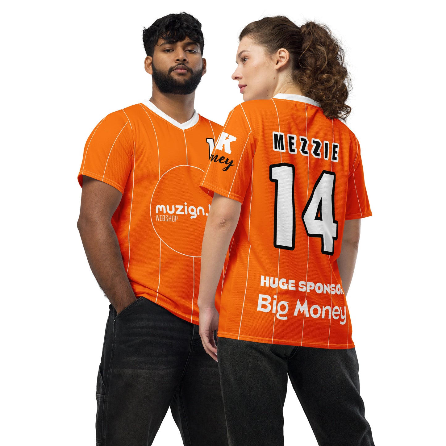 Muzign costum sportgear Recycled unisex sports jersey