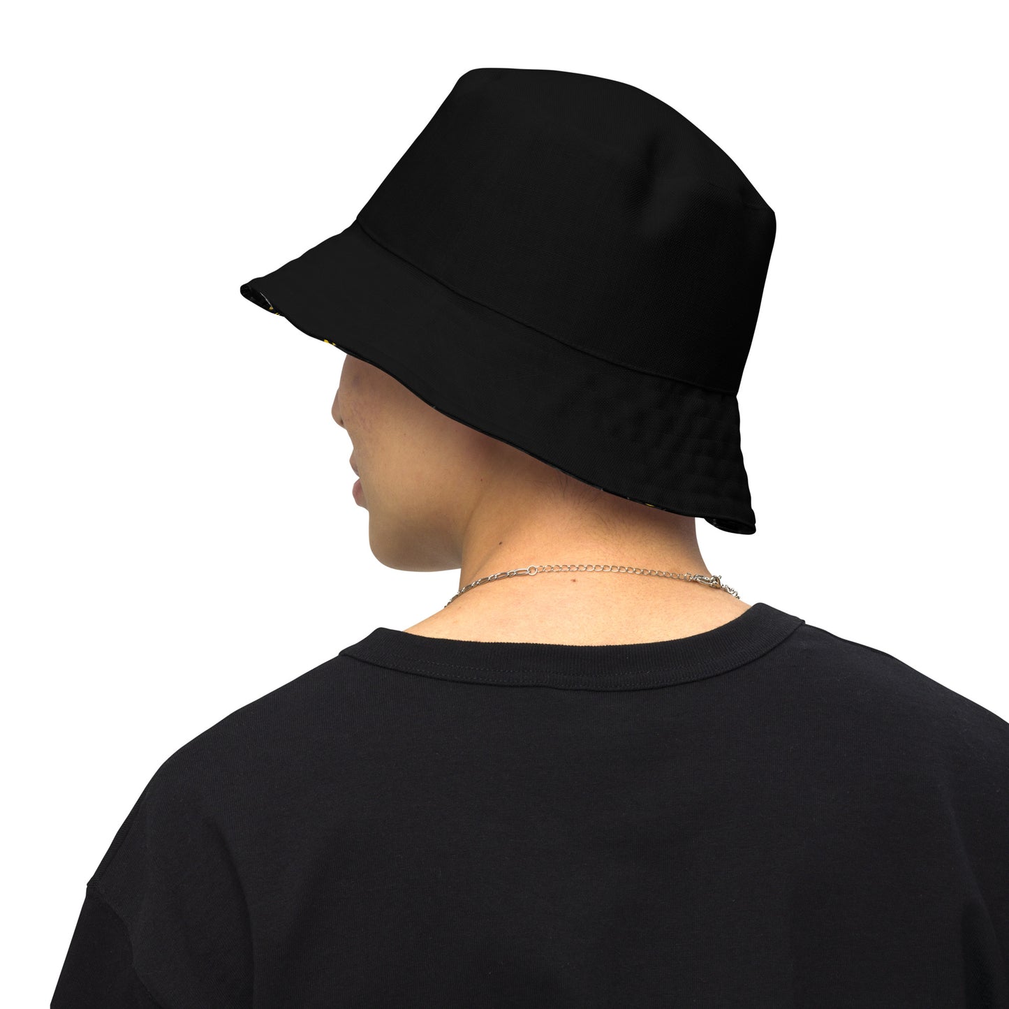 Black Pussy Reversible bucket hat