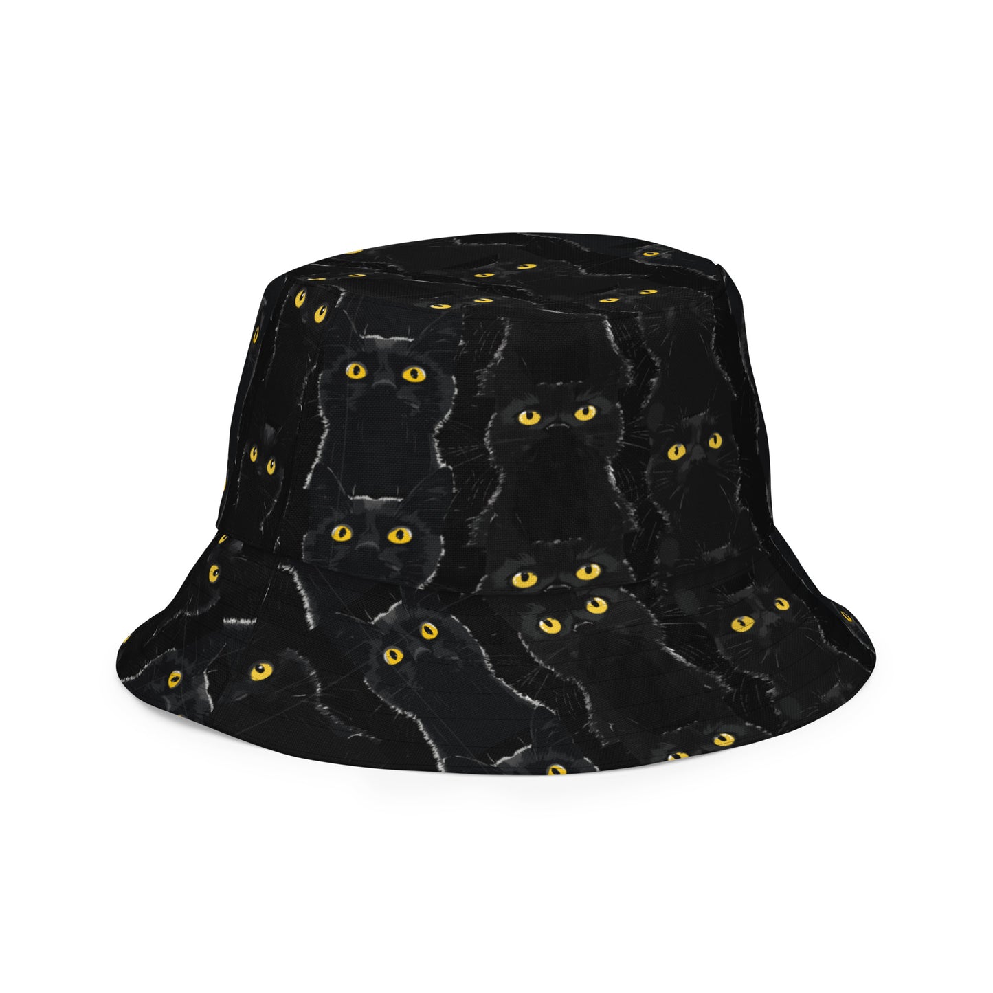 Black Pussy Reversible bucket hat