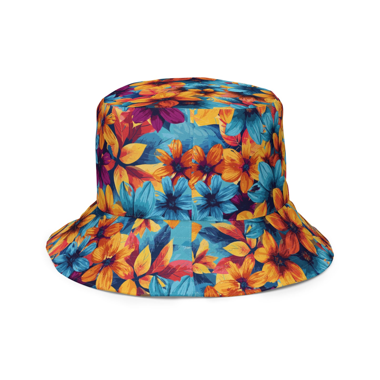 Flower Power Reversible bucket hat