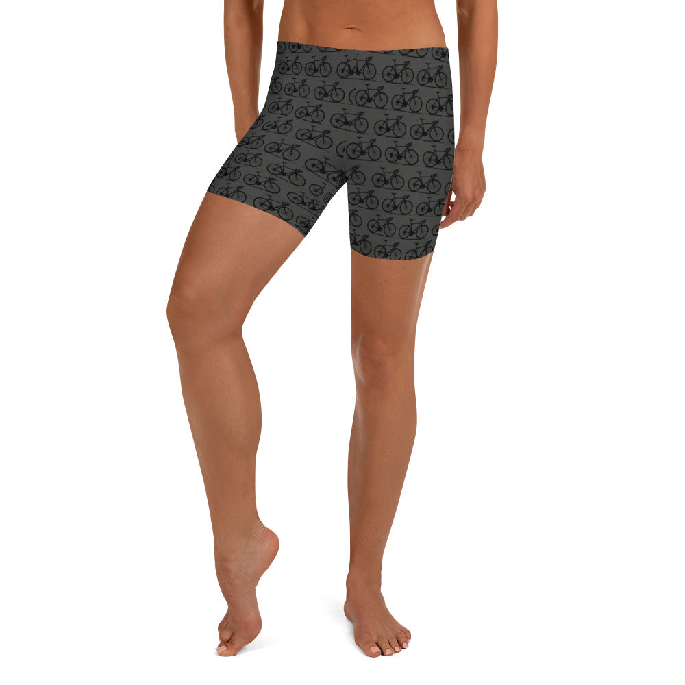 Grey Bikes Shorts