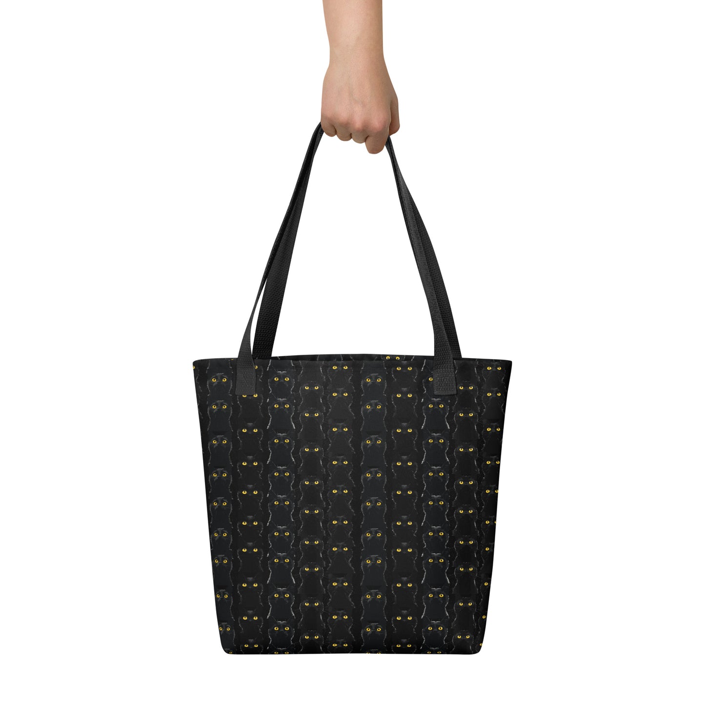 Black Pussy Tote bag