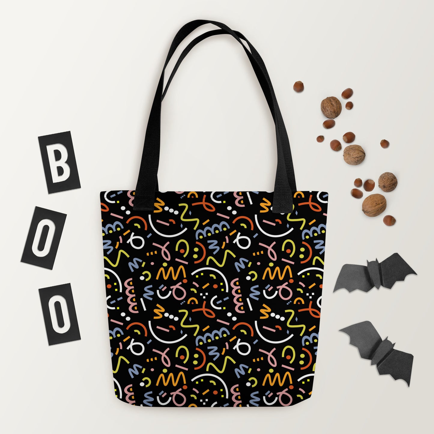 balls and stripes Tote bag